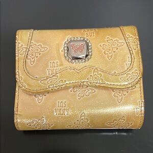 Anna Sui Embossed Butterfly Wallet